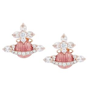 Vivienne Westwood ROSE GOLD MIREILLE EARRINGS